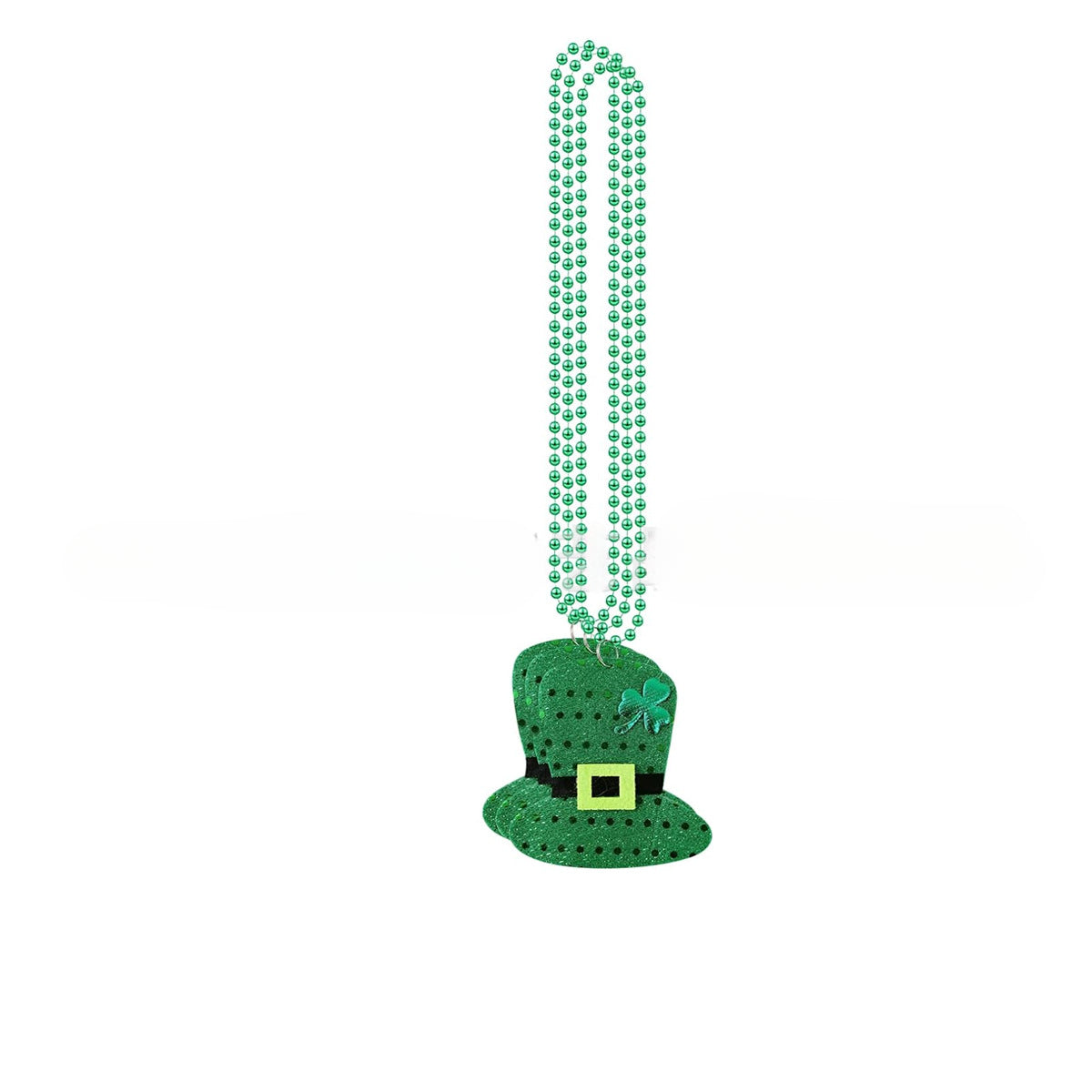 Wholesale of St. Patrick's Day Lucky Grass Plastic Bead Chains